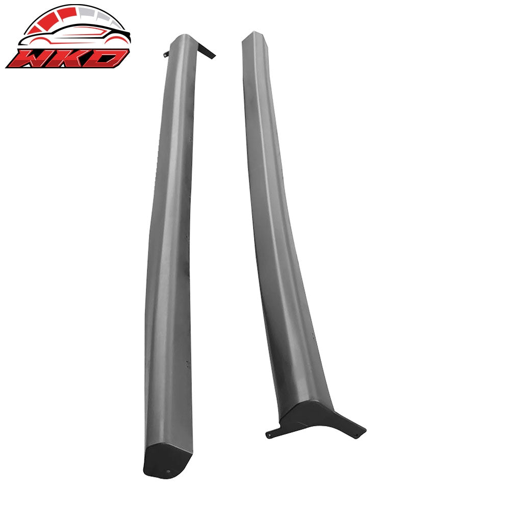 Fit 01-03 Honda Civic TR Style PP Front + Rear Bumper Lip + RS Style Side Skirts