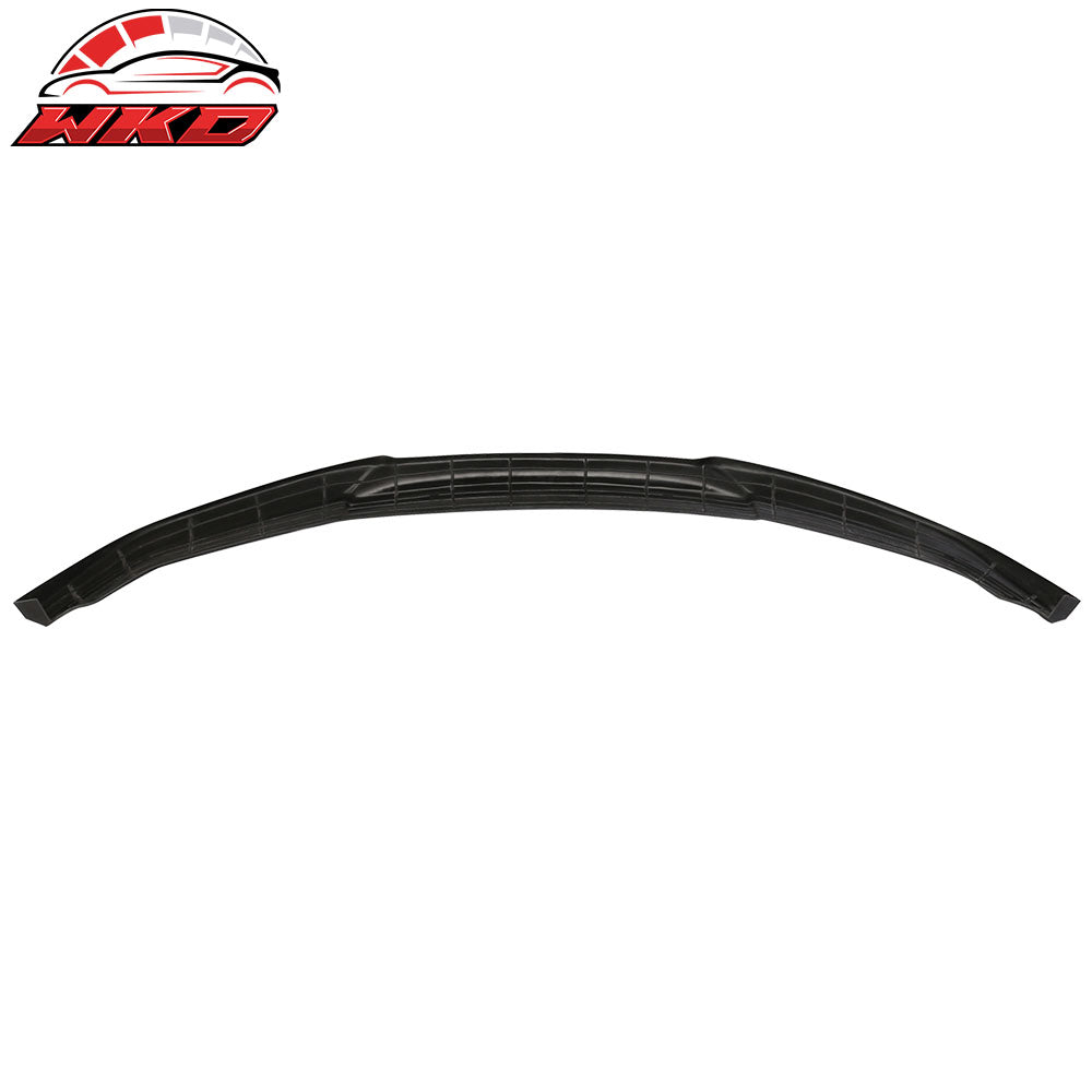 Fits 16-18 Honda Civic IKON GT Style Front Bumper Lip PU + Front Hood Grille ABS