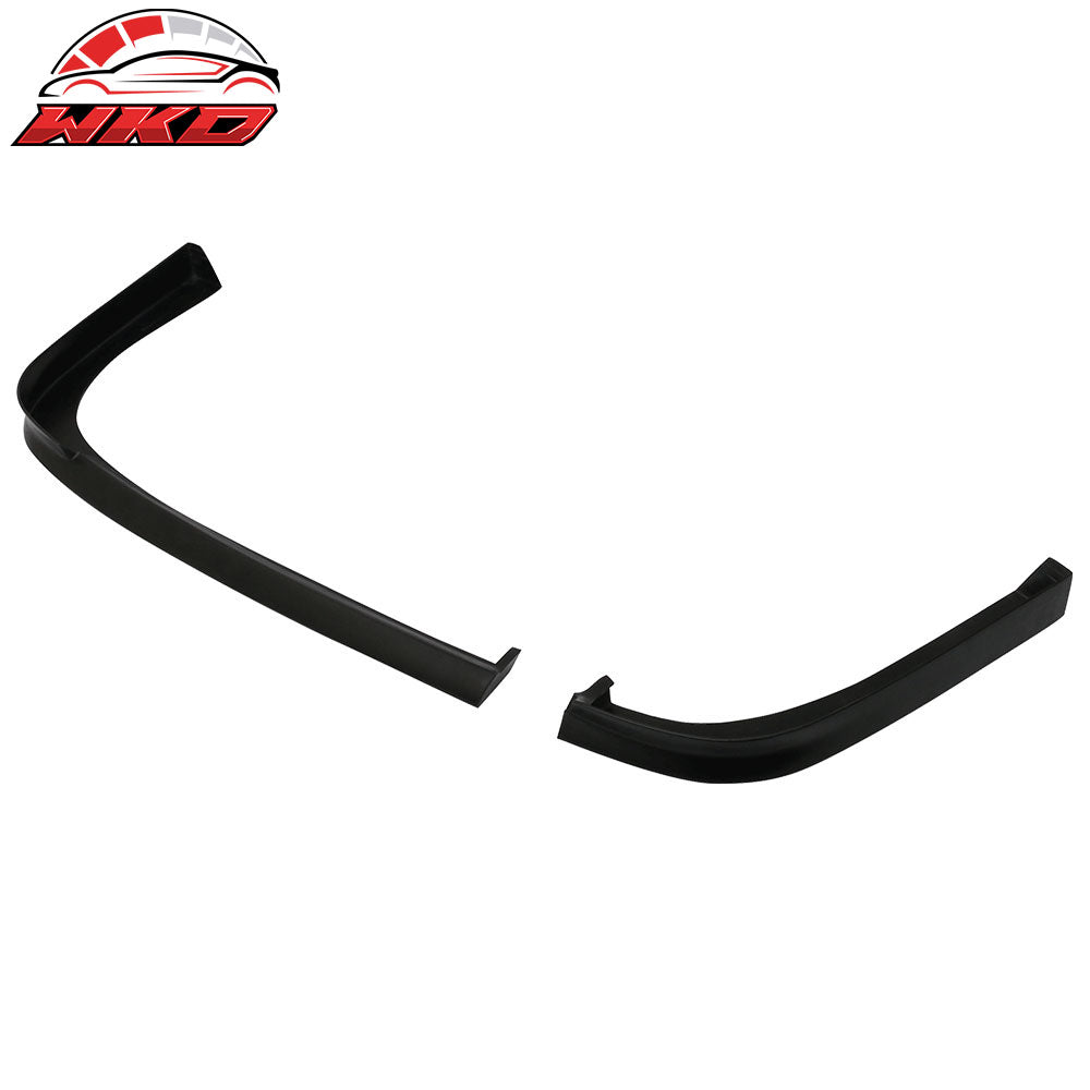 Fits 01-03 Honda Civic EM2 Coupe 2-Door TR Style Front + 2PCS Rear Bumper Lip PU