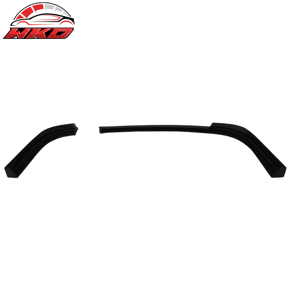 Fits 01-03 Honda Civic EM2 Coupe 2-Door TR Style Front + 2PCS Rear Bumper Lip PU