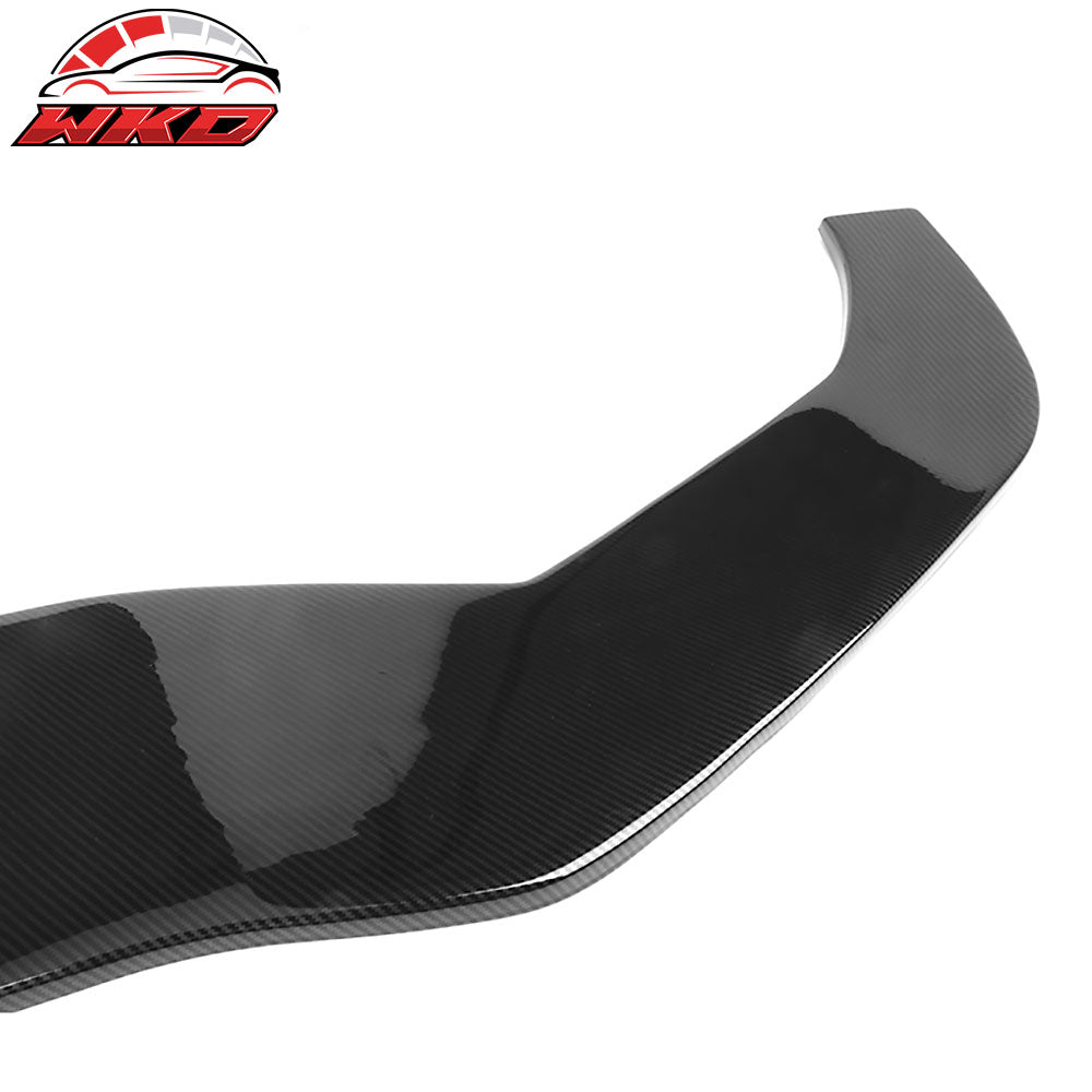 Fits 13-20 Scion FR-S Toyota 86 Front Bumper Lip + Strut Rod Carbon Fiber Print