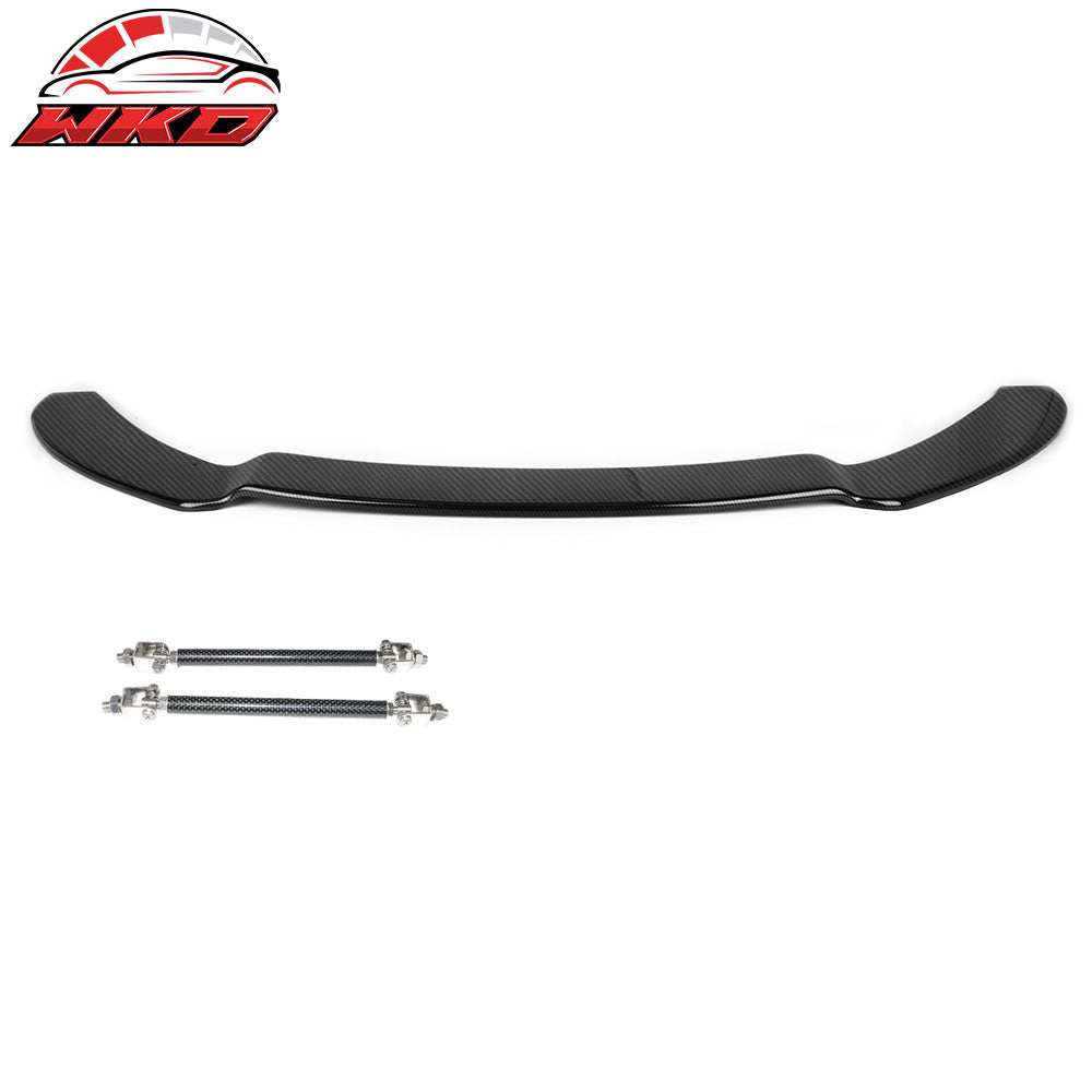 13-14 Ford Focus ST Front Bumper Splitter Lip & Hardware Carbon Fiber Print | Wholesale