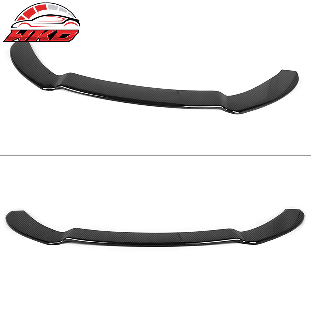 Fits 13-14 Ford Focus ST Front Bumper Splitter Lip & Hardware Carbon Fiber Print