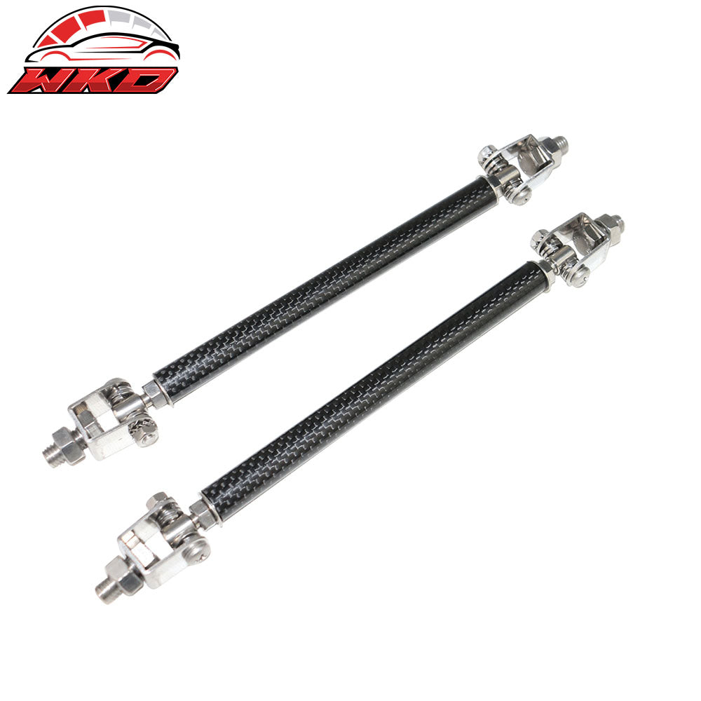 Fits 13-14 Ford Focus ST Front Bumper Splitter Lip & Hardware Carbon Fiber Print