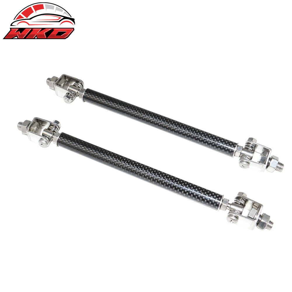 Fits 13-14 Ford Focus ST Front Bumper Splitter Lip & Hardware Carbon Fiber Print