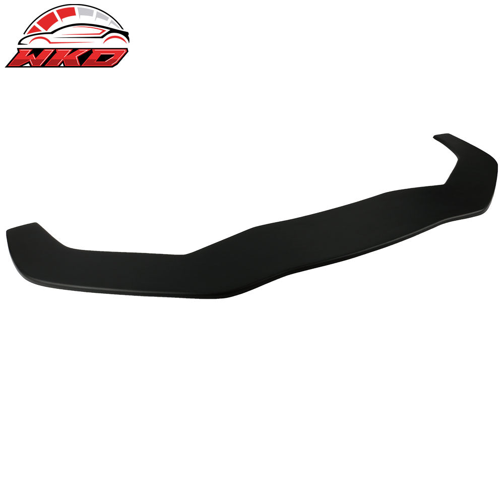 Fits 13-20 Toyota 86 Front Splitter w/ Hardware Matte Black - PP & Blue Rods
