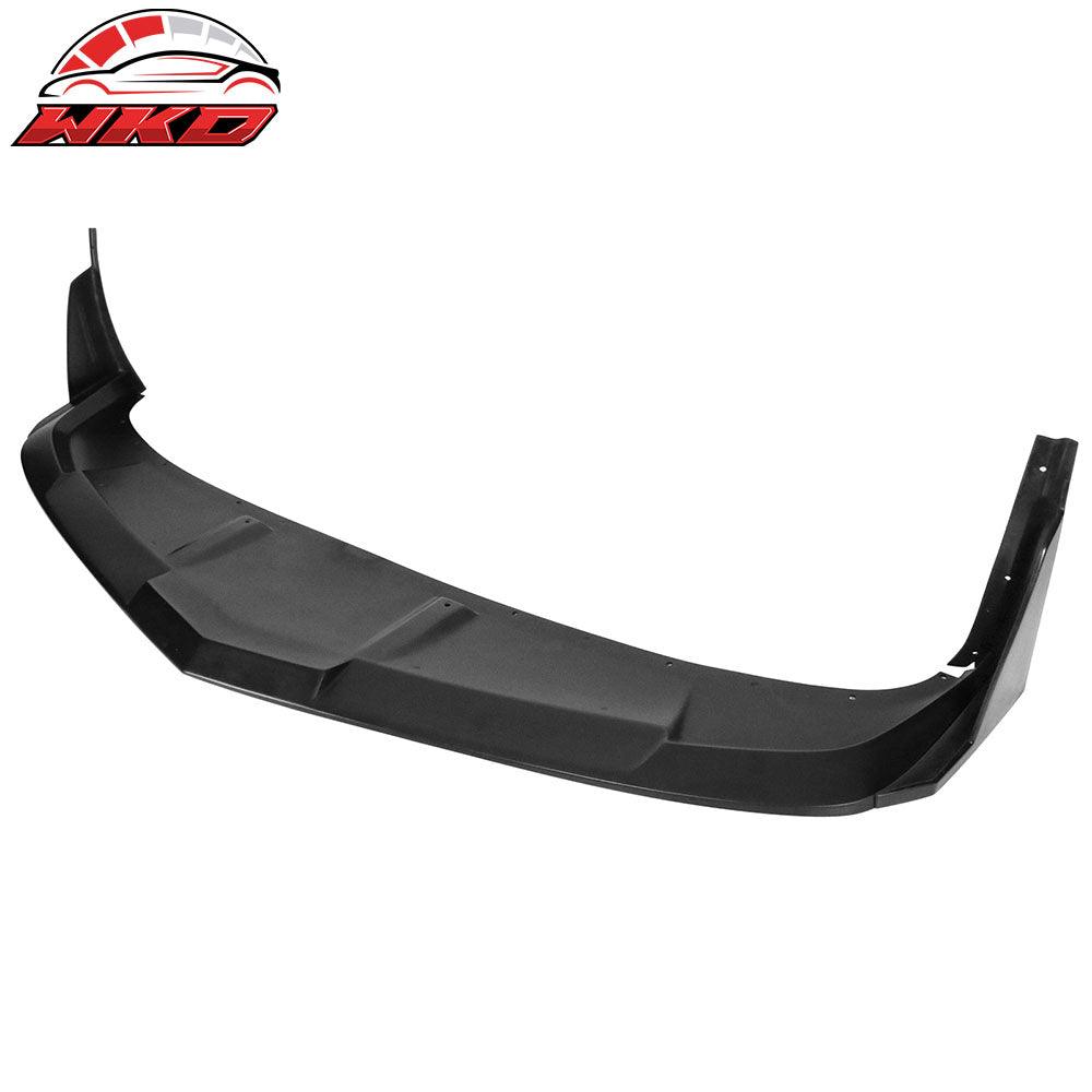 Fits 14-15 Chevrolet Camaro SS Front Bumper Lip+Winglets 1LE Style PU Unpainted