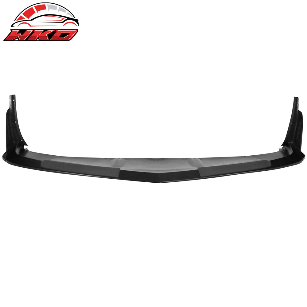 Fits 14-15 Chevrolet Camaro SS Front Bumper Lip+Winglets 1LE Style PU Unpainted