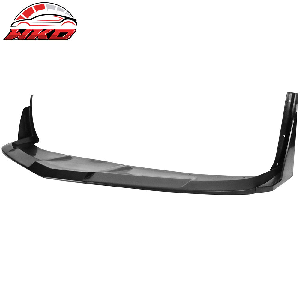 Fits 14-15 Chevrolet Camaro SS Front Bumper Lip+Winglets 1LE Style PU Unpainted