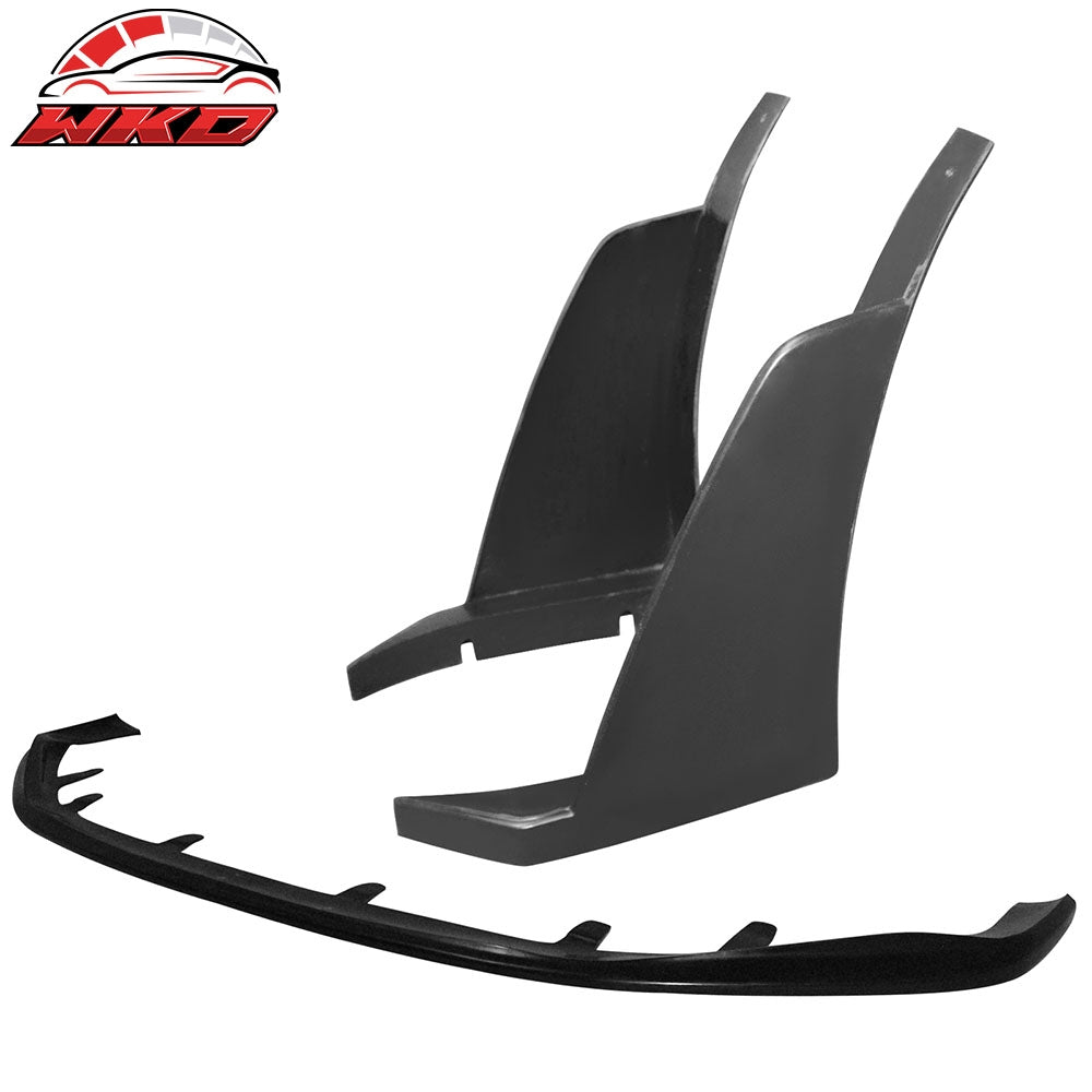 2014-16 Lexus IS F Sport JDM Style Front Bumper Lip + Front Splitter Winglets | Wholesale