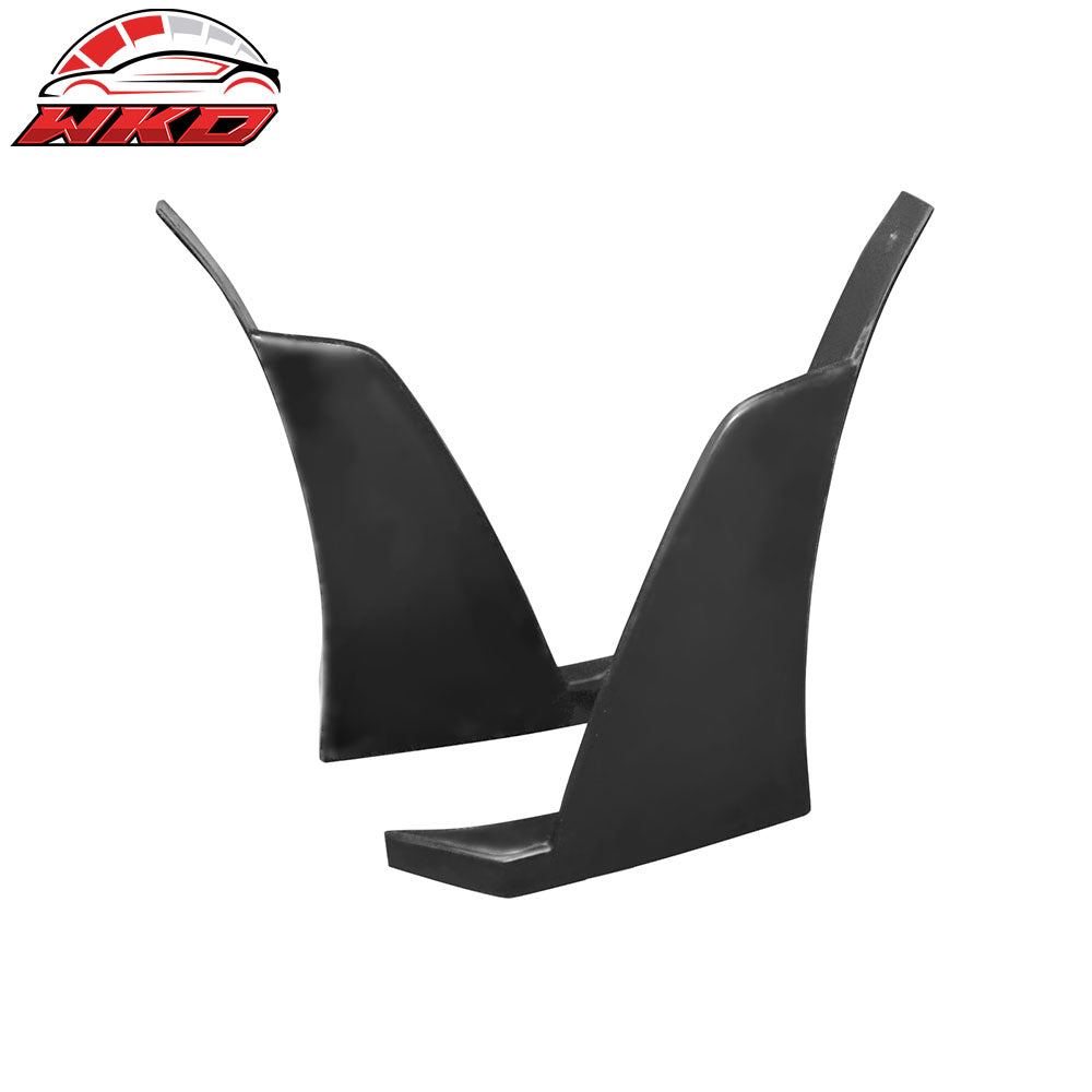 Fits 14-16 Lexus IS F Sport JDM Style Front Bumper Lip + Front Splitter Winglets