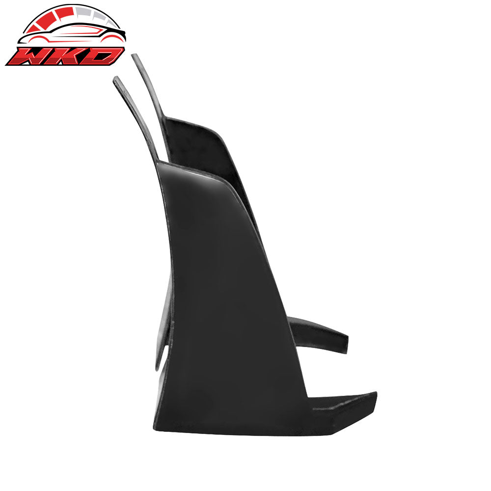 Fits 14-16 Lexus IS F Sport JDM Style Front Bumper Lip + Front Splitter Winglets