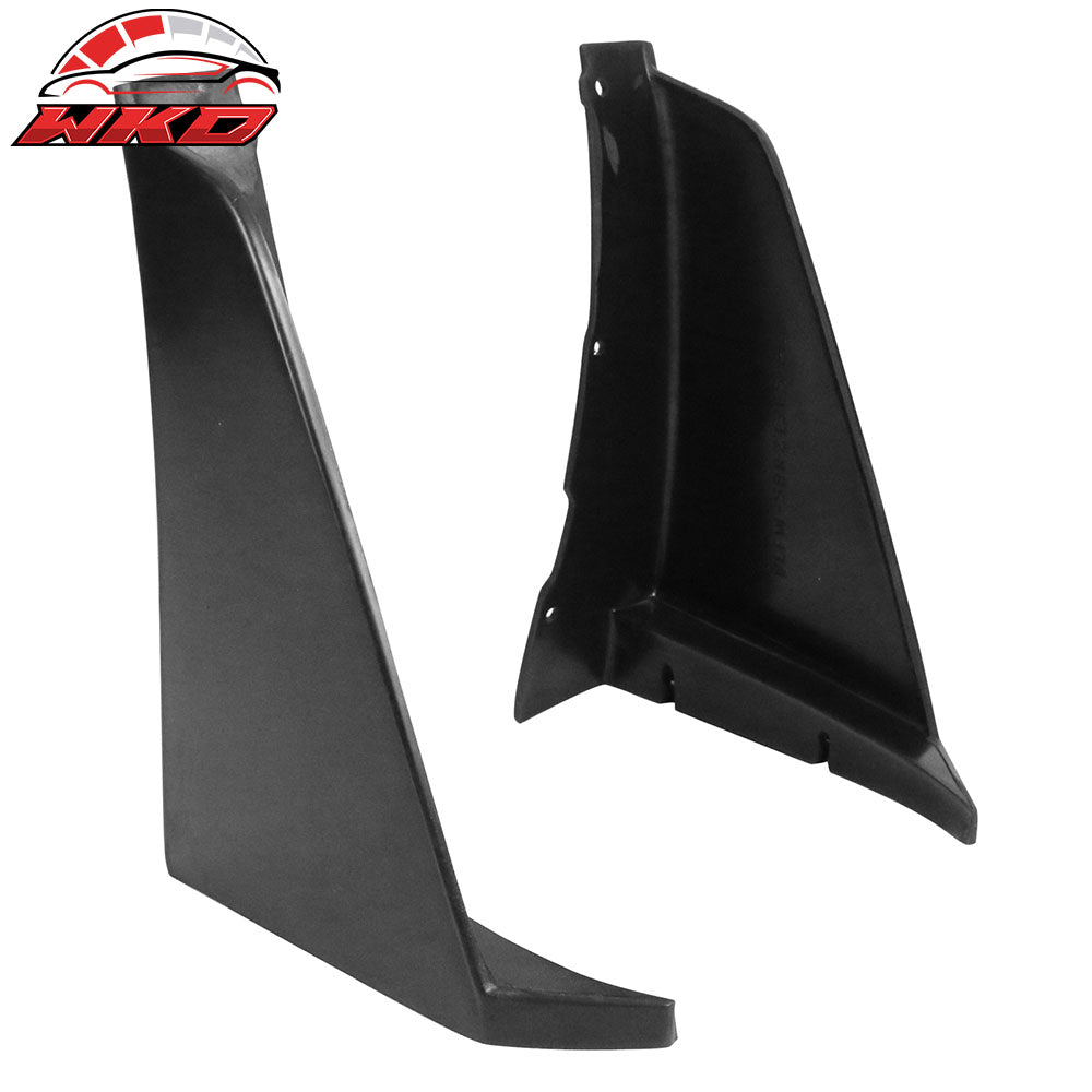 13-16 Subaru BRZ Front Bumper Lip + Front Splitter Winglet CS Style PU | Wholesale - Wikond Auto