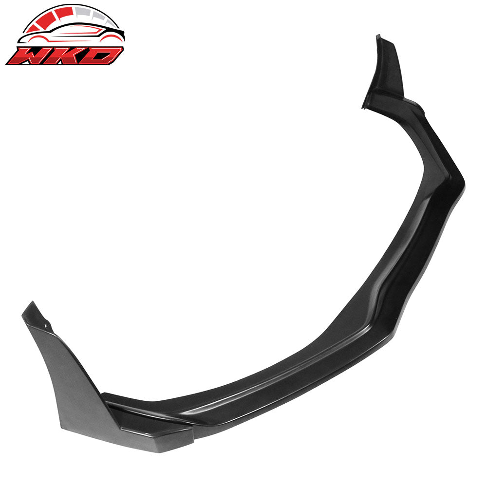 Fits 17-20 Toyota 86 Front Bumper Lip + 2PCS Front Splitter Winglets CS Style PU