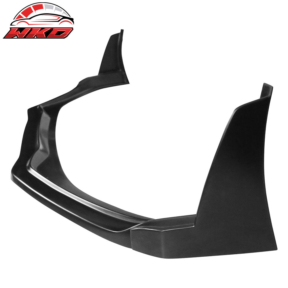 Fits 17-20 Toyota 86 Front Bumper Lip + 2PCS Front Splitter Winglets CS Style PU