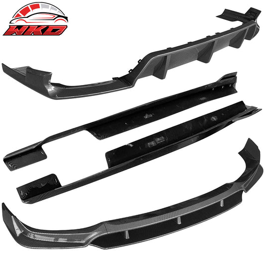 20-23 G06 X6 M Sport IKON Carbon Print Front Bumper Lip Rear Lip Side Skirt | Wholesale