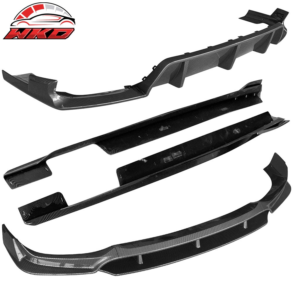 20-23 G06 X6 M Sport IKON Carbon Print Front Bumper Lip Rear Lip Side Skirt | Wholesale