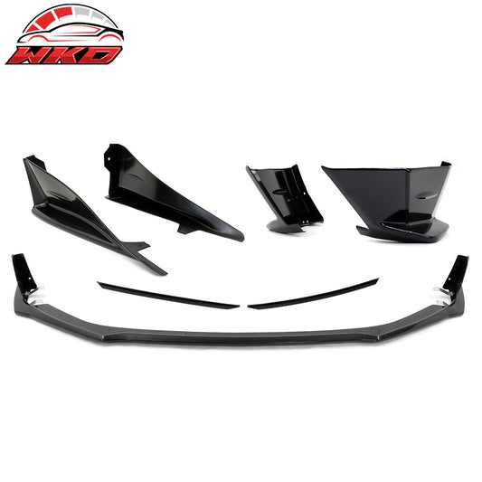 Fit 22-25 Subaru BRZ Coupe STI Style Front Bumper Lip + Rear Apron + Side Strake | Wholesale