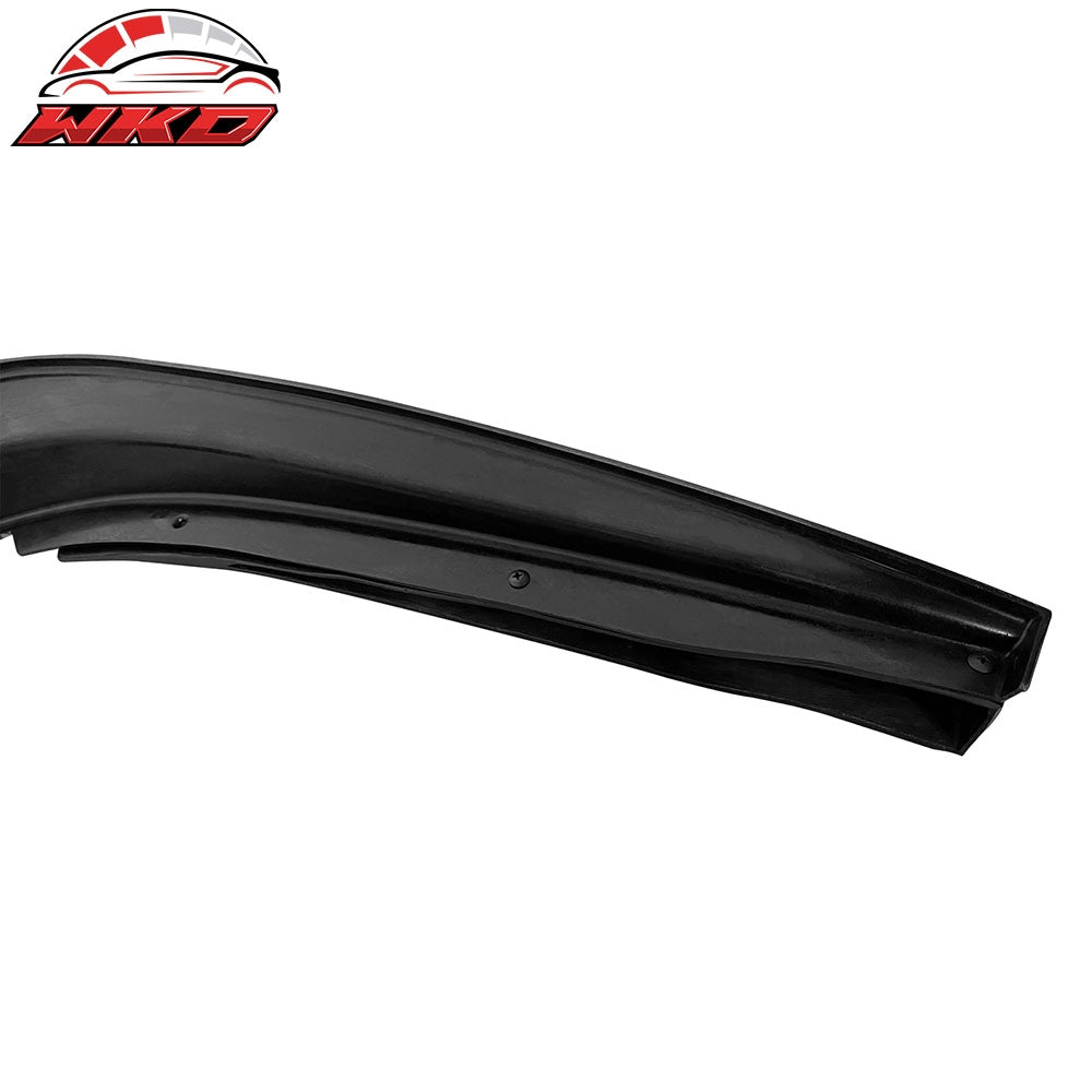 Fits 03-04 Ford Mustang SVT Cobra MDA Style 3PCS Front Bumper Lip Unpainted PU