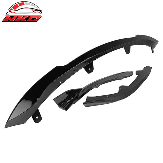 19-21 Toyota Corolla Auris E210 Hatchback 3PCS Front Bumper Lip Gloss Black | Wholesale