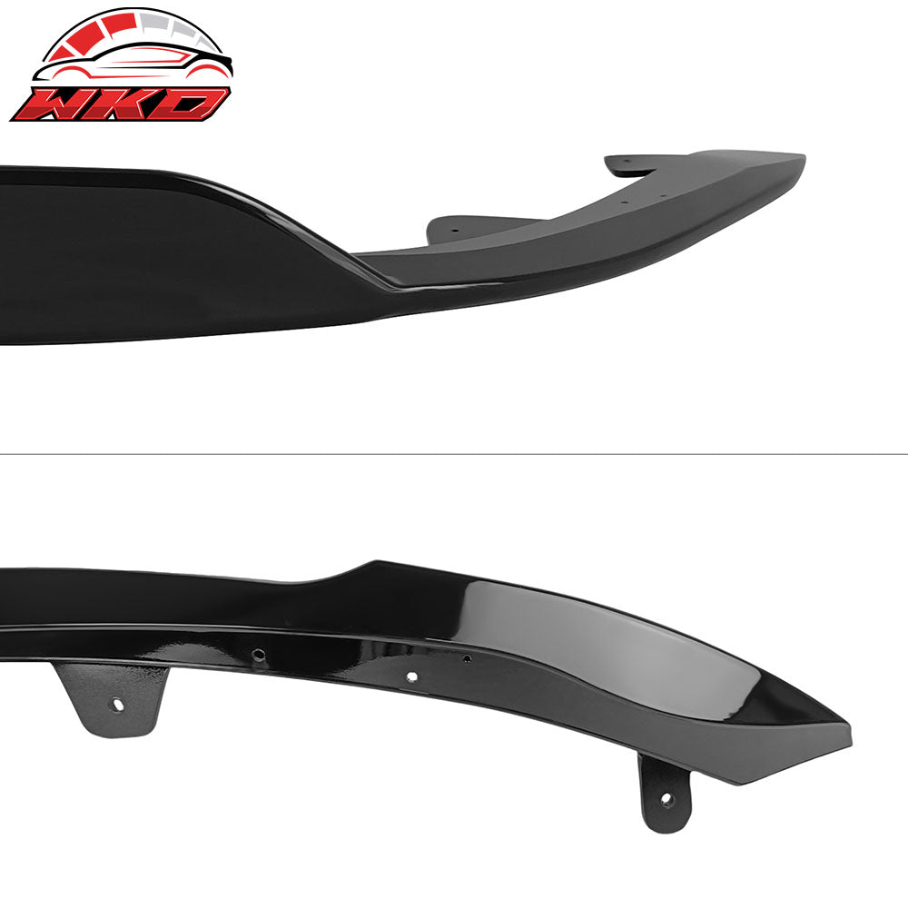 Fits 19-21 Toyota Corolla Auris E210 Hatchback 3PCS Front Bumper Lip Gloss Black