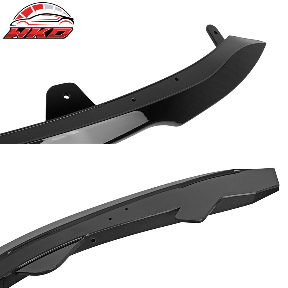Fits 19-21 Toyota Corolla Auris E210 Hatchback 3PCS Front Bumper Lip Gloss Black