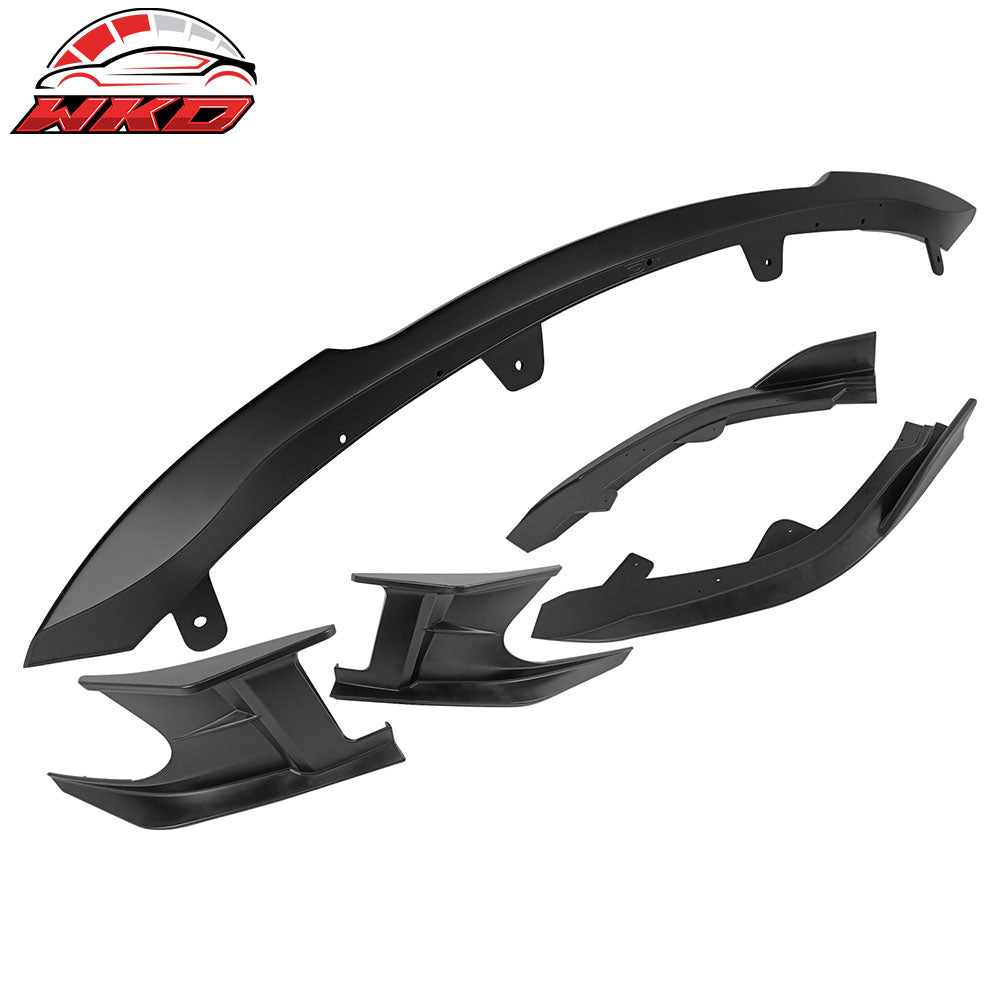 2019-22 Toyota Corolla 3PCS Front Bumper Lip + 2PCS Side Canards Matte Black | Wholesale