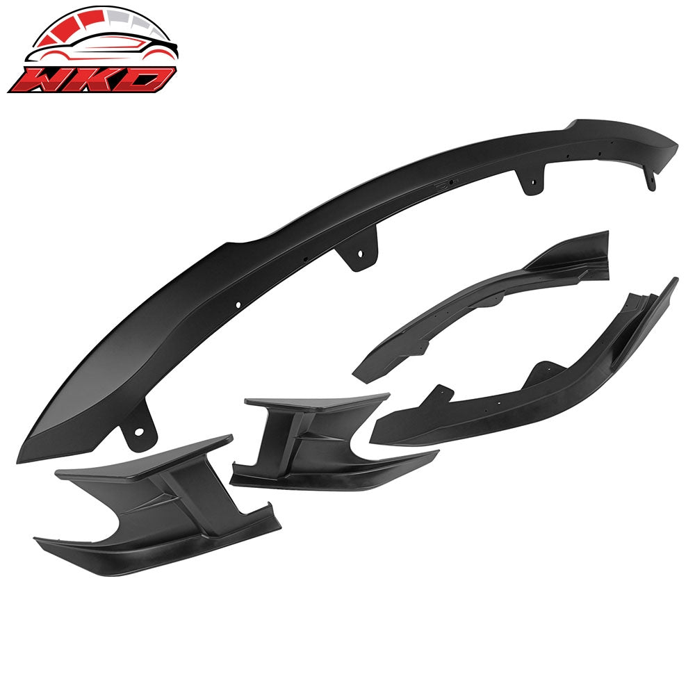 2019-22 Toyota Corolla 3PCS Front Bumper Lip + 2PCS Side Canards Matte Black | Wholesale