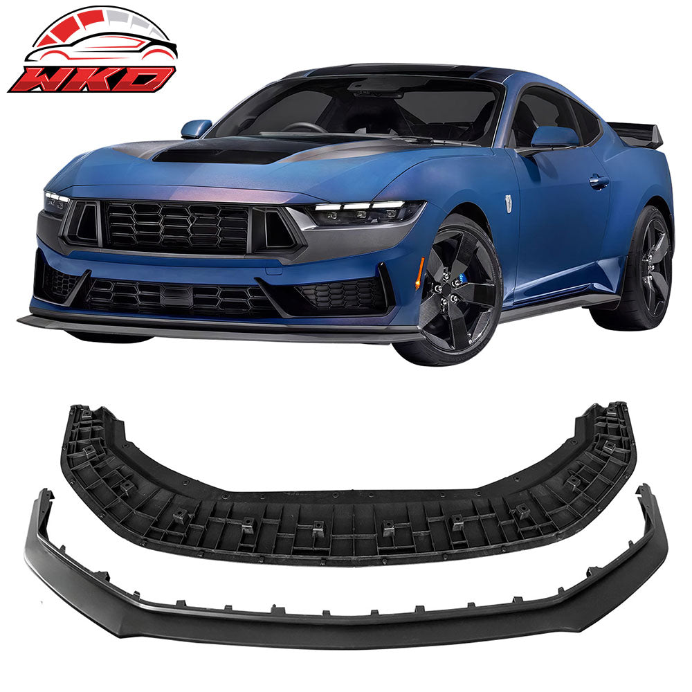 For 24-26 Ford Mustang 7th Gen S650 Dark Horse Handling Package Front Bumper Lip