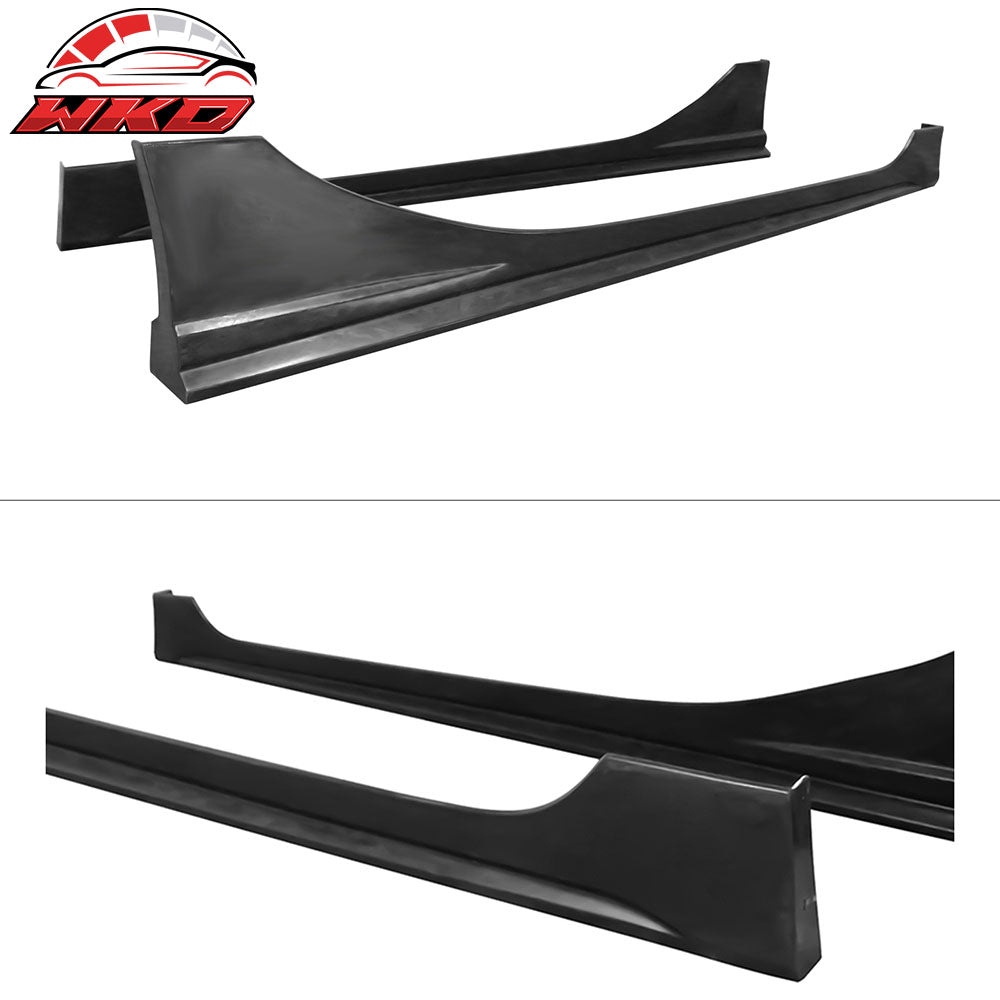 Fits 22-25 Subaru BRZ Coupe Front Bumper Lip + Rear Diffuser + Side Skirts - PU