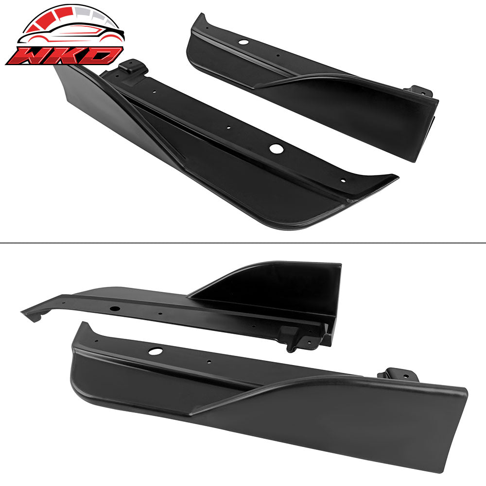 Fits 22-25 Subaru WRX Front Bumper Lip + Side Skirts + Rear Aprons Matte Black
