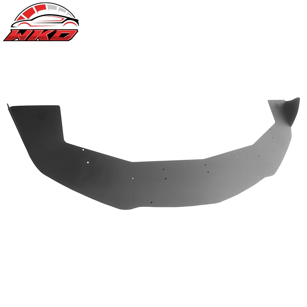 Fits 13-20 Nissan 370Z Amuse Style Front Bumper Lip Splitter Red Strut Rods