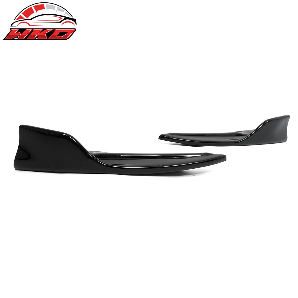 For 17-20 Lexus IS Artisan Style Front Lip& Rear Aprons& Side Skirts Gloss Black