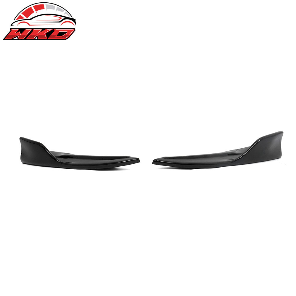 For 17-20 Lexus IS Artisan Style Front Lip& Rear Aprons& Side Skirts Gloss Black