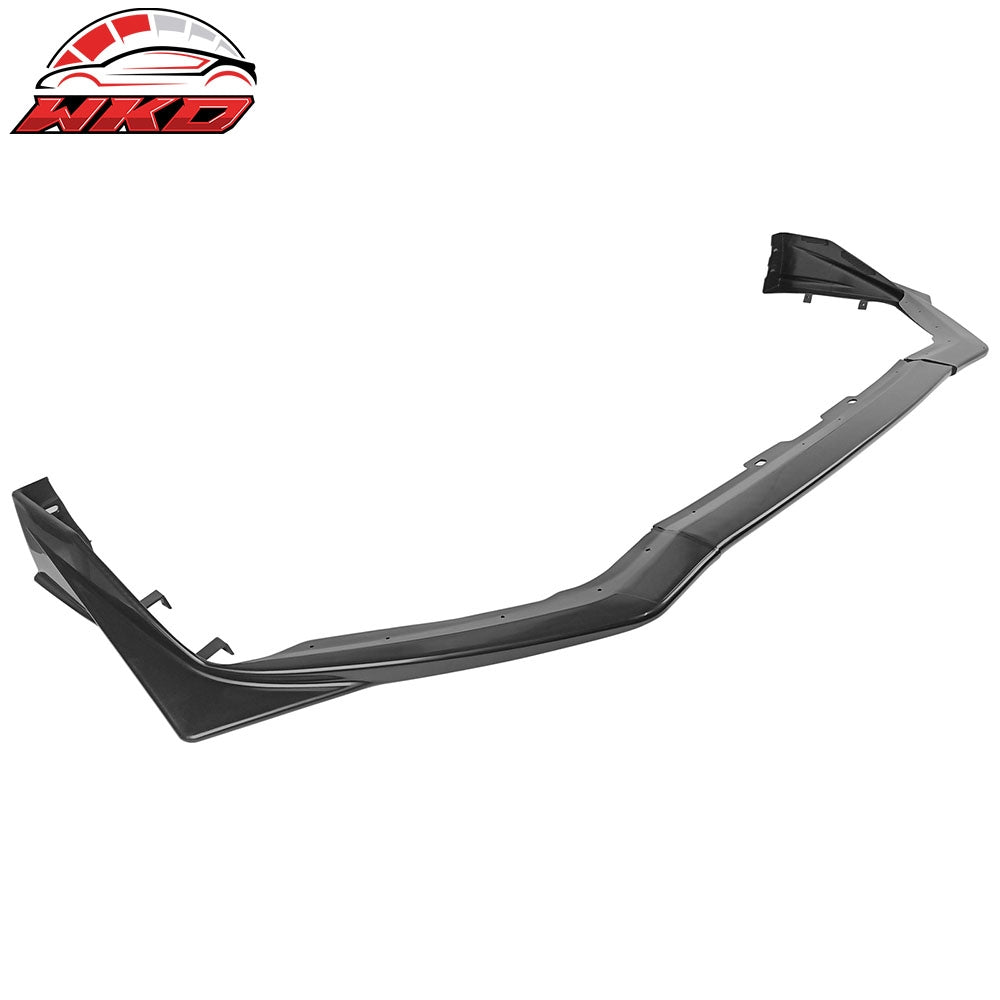 Fits 15-21 Subaru WRX STI S208 Style Front Bumper Lip Spoiler Unpainted PP 3PCS