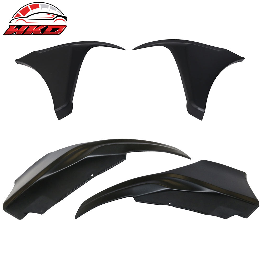 16-18 Honda Civic HFP Style Front & Rear Bumper Lip Apron Splitter Valance | Wholesale