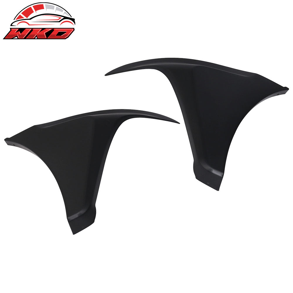 Fits 16-18 Honda Civic HFP Style Front & Rear Bumper Lip Apron Splitter Valance