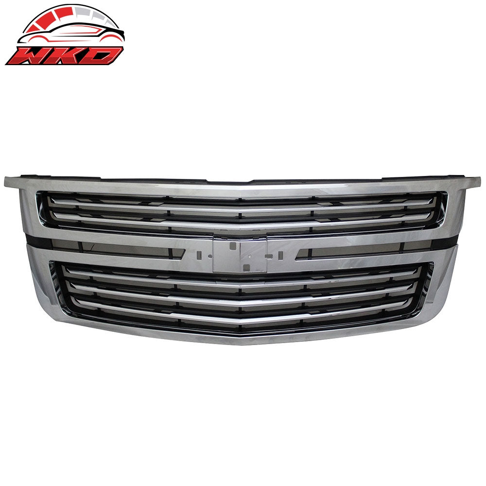 15-20 Chevy Tahoe LTZ Style Front Upper Factory Grill Grille Chrome | Wholesale