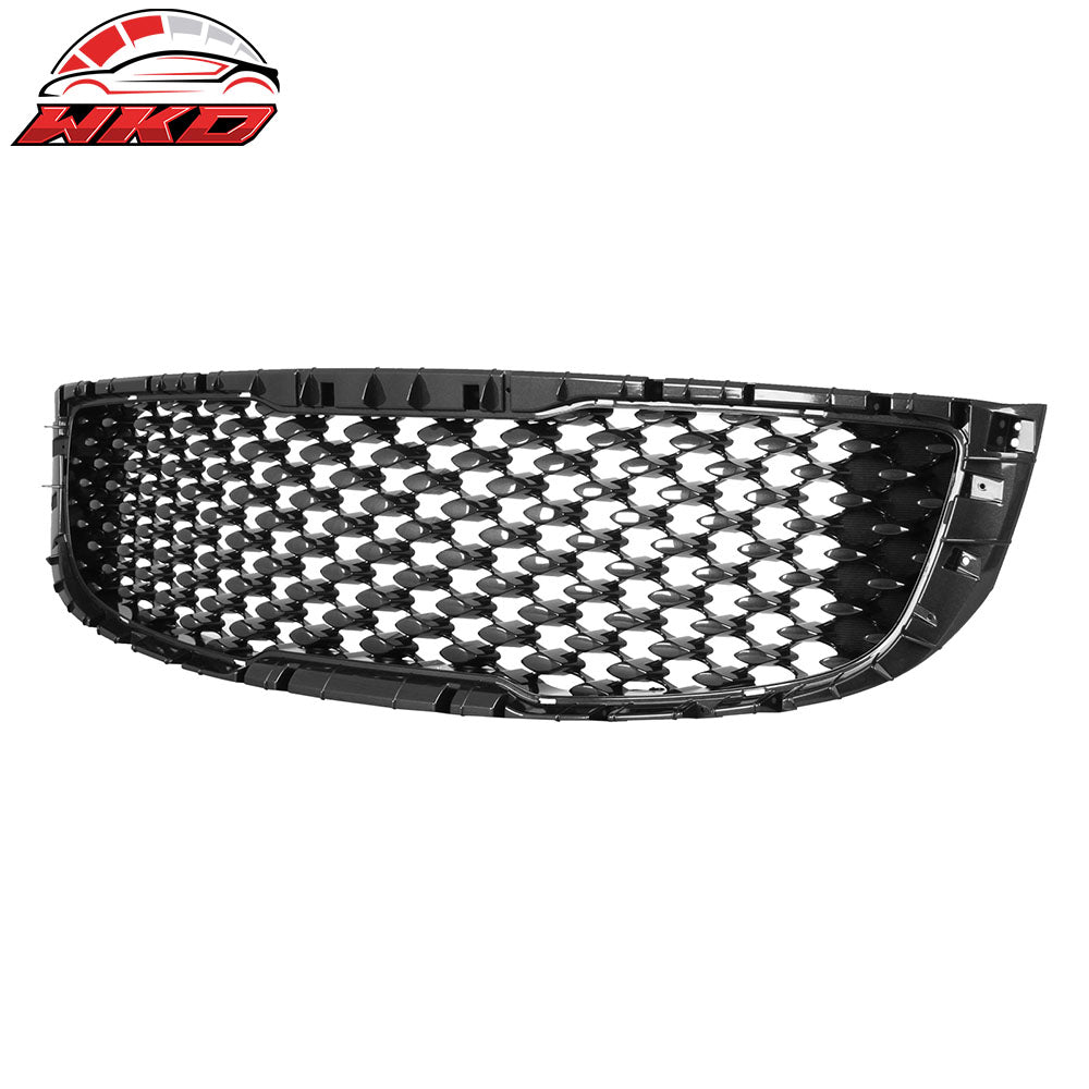 Fits 15-18 Kia Sedona EX L LX SX OE Style Front Upper Grille Grill Assembly ABS