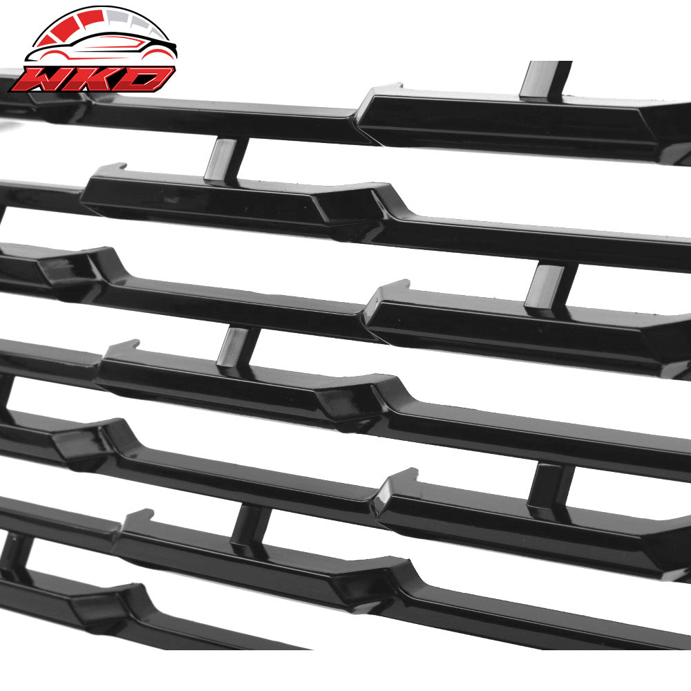 Fits 15-20 GMC Yukon Denali Style Front Upper Grille Replacement Unpainted ABS