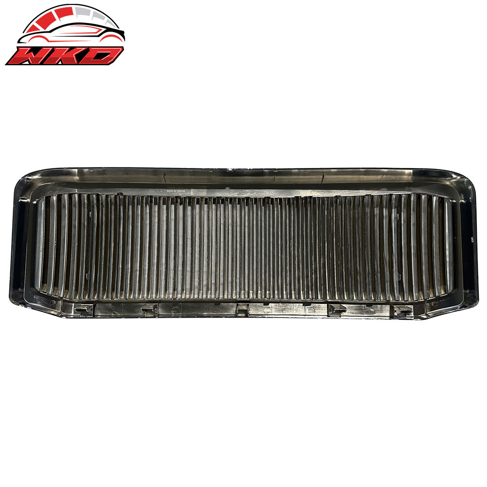 Fits 05-07 Ford F-250/F-350 Super Duty Vertical Fence Style Front Upper Grille