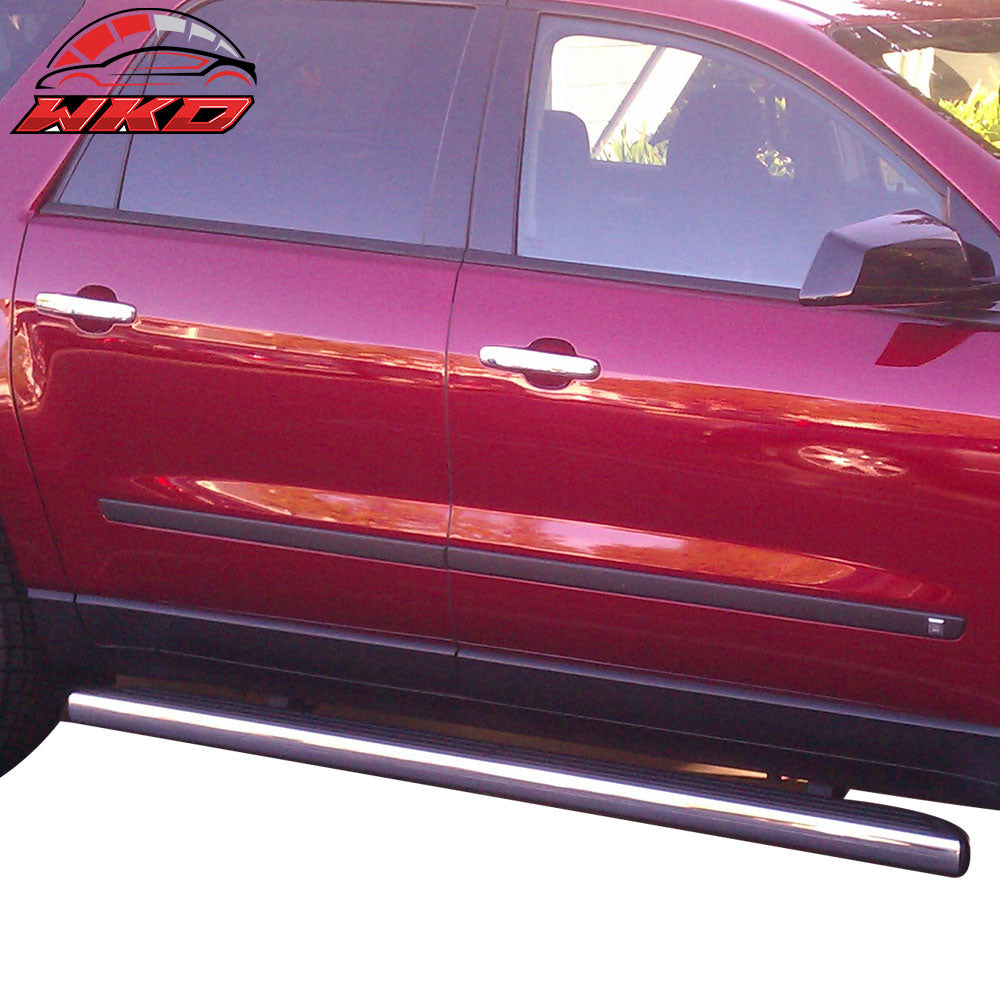 Fits 07-14 GMC Acadia Buick Enclave Side Step Nerf Bar Running Board Matte Black