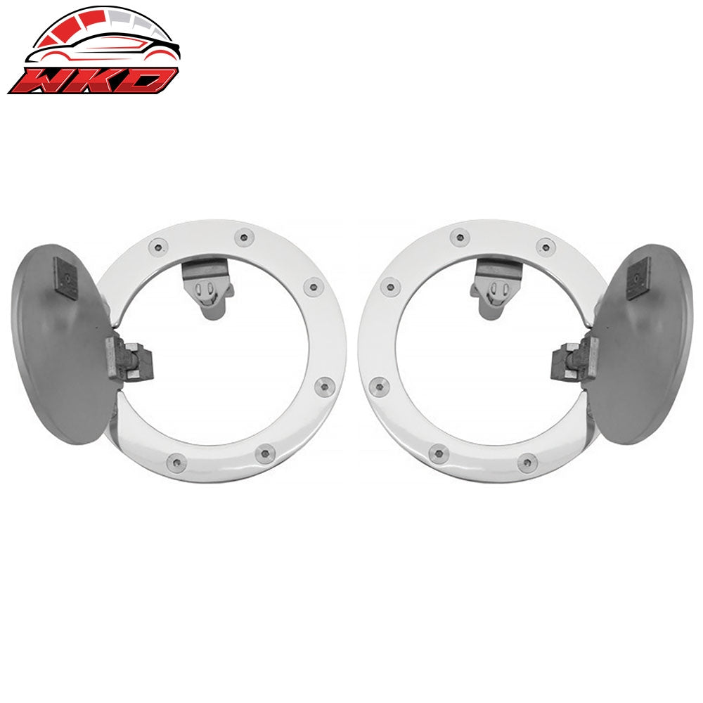 Wholesale 88-1998 GMC C1500 K1500 2500 Plated Gas Tank Fuel Door Cover Overlay Chrome