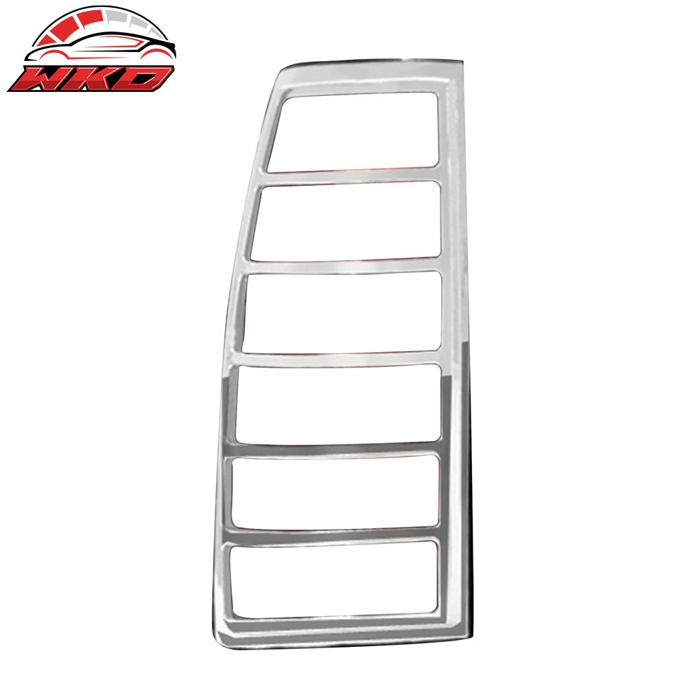 Wholesale 88-98 GMC C1500 & K1500 2PCS Rear Tail Light Lamp Bezel Cover Trim Chrome