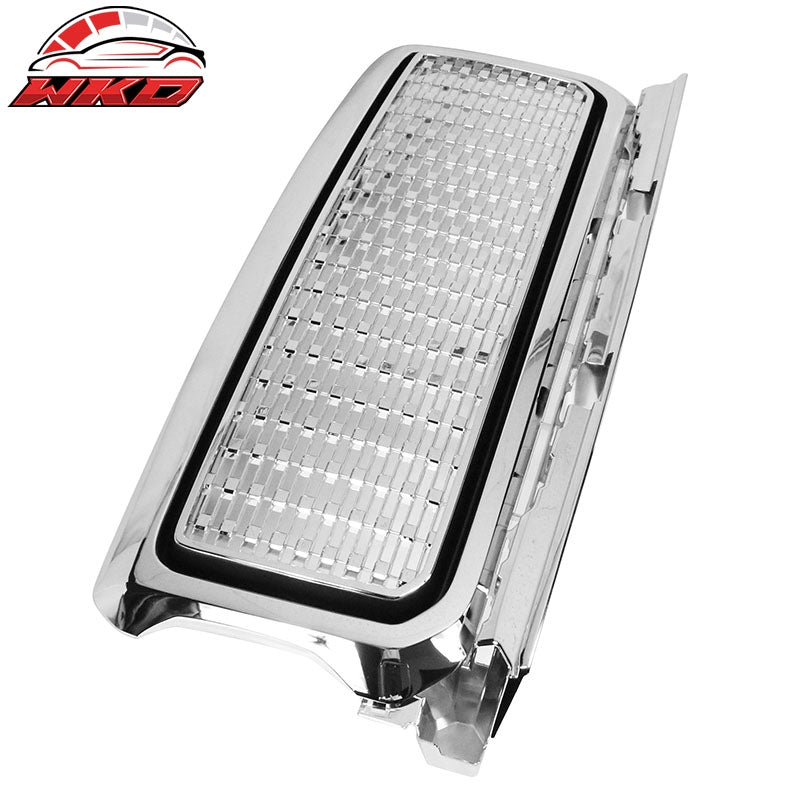 Fits 15-20 GMC Canyon Denali Style Front Bumper Hood Grille Replacement - Chrome