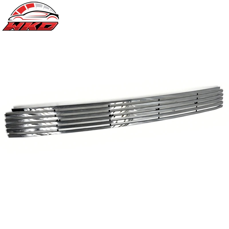For 07-13 GMC Sierra 1500 2500 3500 HD Chrome Mesh Style Front Upper Grille Trim