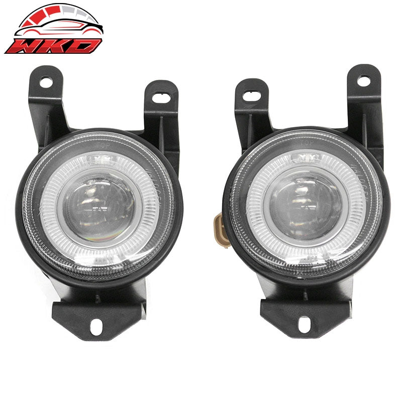 Wholesale 99-06 GMC Sierra 1500 C3/Denali Fog Lights Black Housing Clear Lens Pair