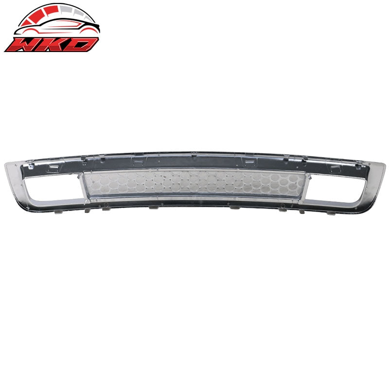 Fits 07-13 GMC Sierra 1500 Denali Chrome Front Bumper Lower Grille Grill ABS