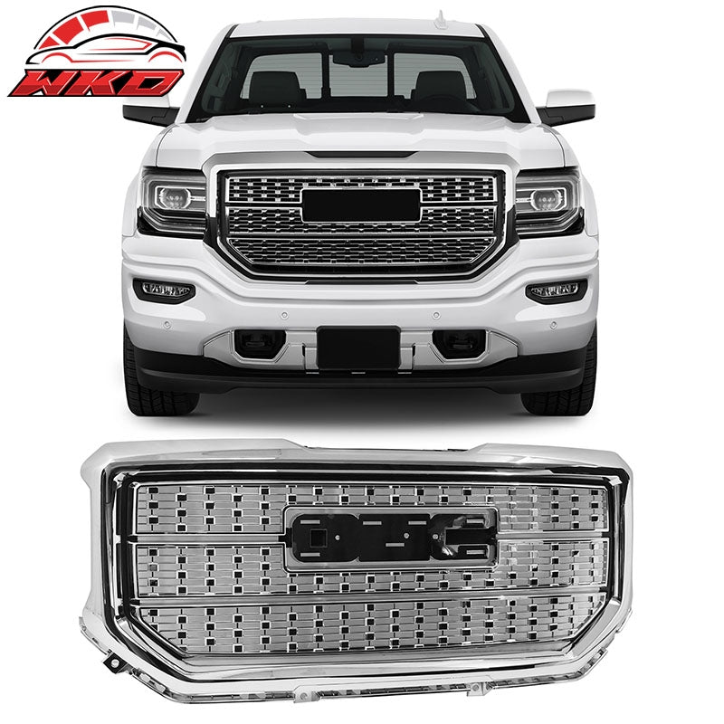 Wholesale 16-18 GMC Sierra 1500 Denali Style Front Upper Bumper Grille
