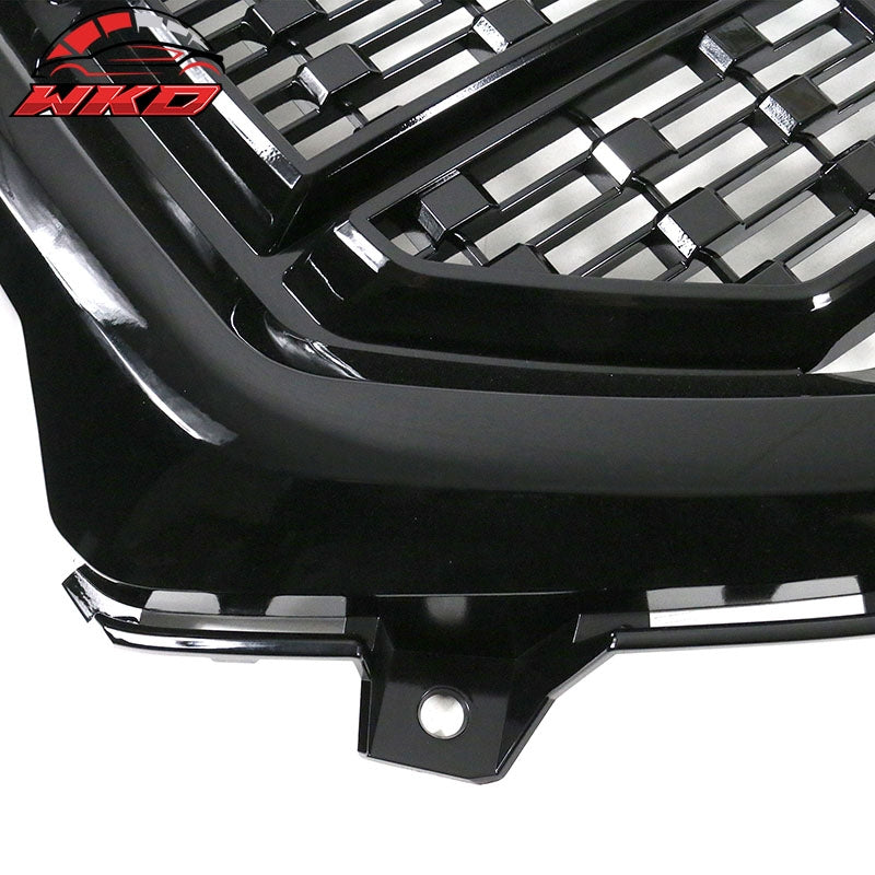Fits 16-18 GMC Sierra 1500 Denali Style Front Grille Bumper Hood Grill Unpainted